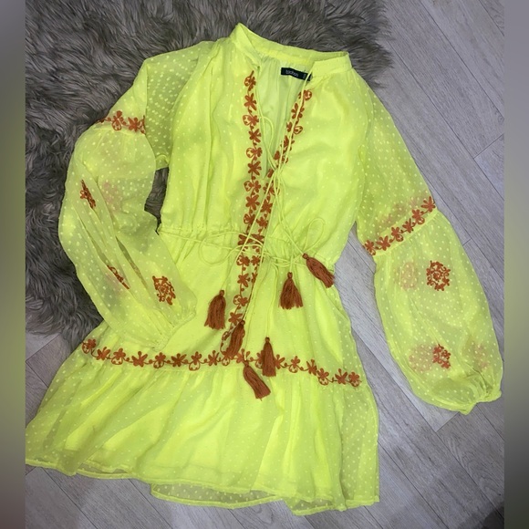 Boho embroidered dress - Picture 4 of 6